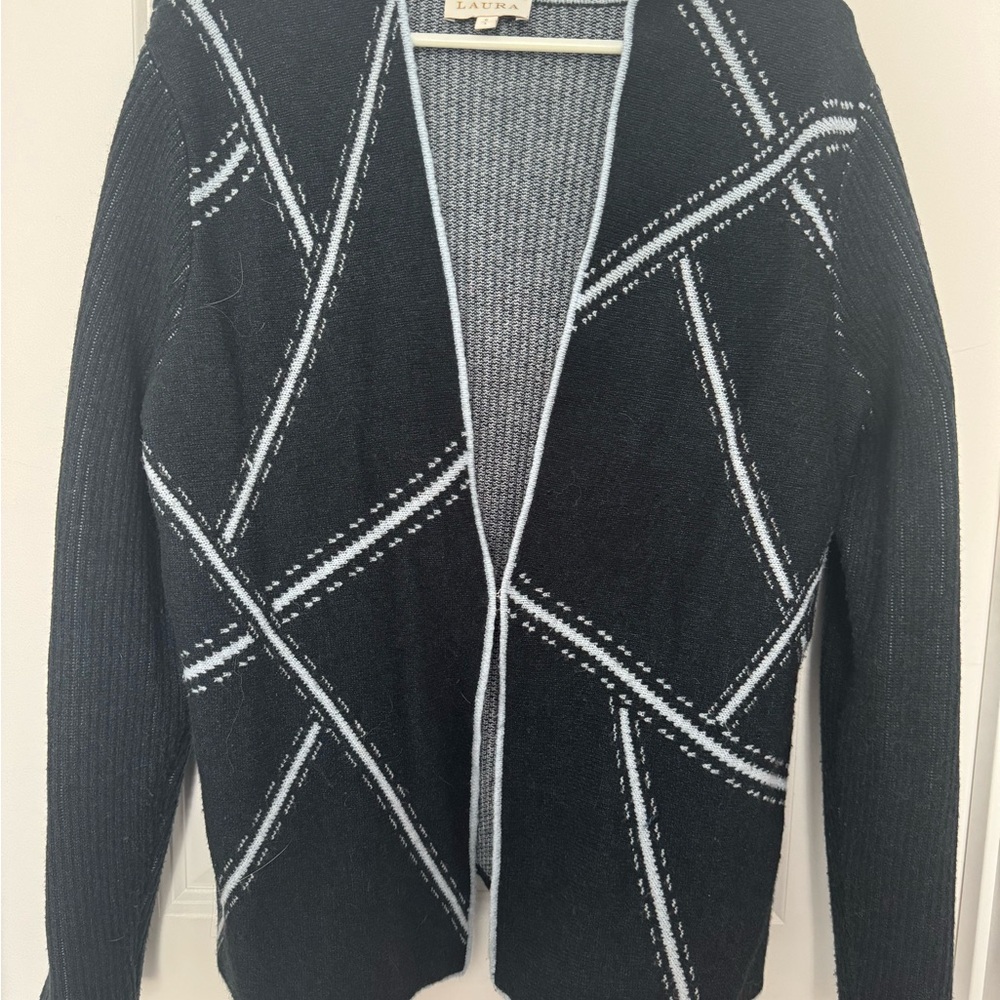 Laura Navy Blue Women's Sweater